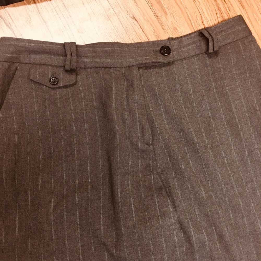 Talbots work pants with pockets and lining